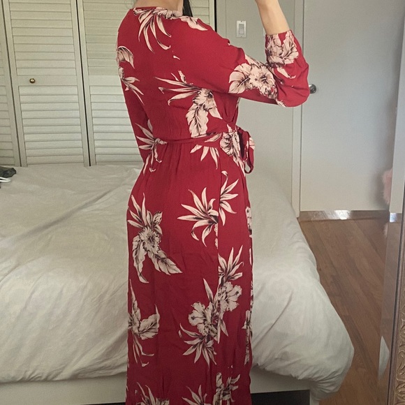 Floral printed maxi dress - Picture 3 of 4